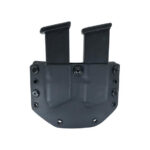 DOUBLE MAGAZINE HOLDER BLACK