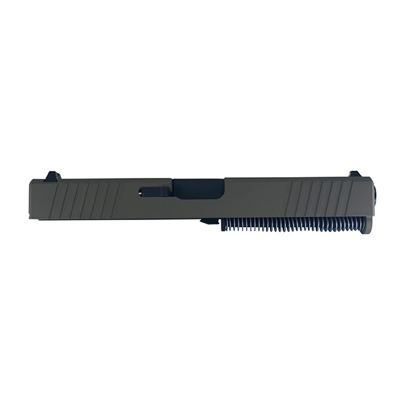 Glock 17 Standard Complete Upper-OD Green