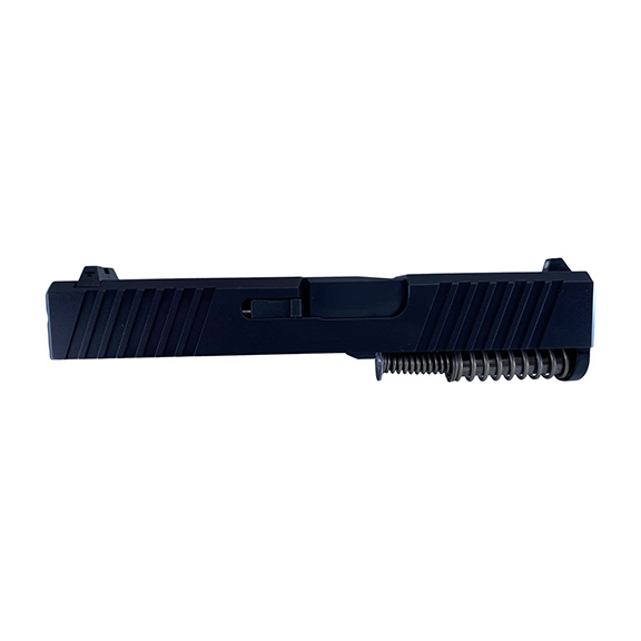 Glock 43 Standard Complete Upper-Black/Black