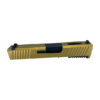 Glock 43 Standard Complete Upper-Gold/Black