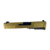 Glock 43 Standard Complete Upper-Gold/Black