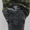 Safariland Drop Leg Holster shown while wearing