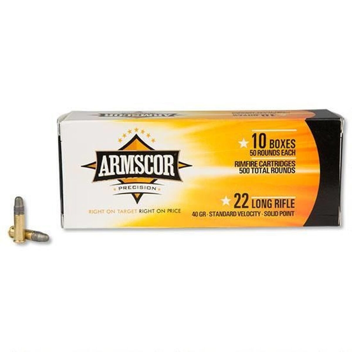 ARMSCOR 22LR AMMO (500RDS) 1 ARMSCOR 22LR AMMO (500RDS)