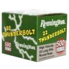 Remington High Velocity 22LR Thunderbolt Ammo 500 Rounds