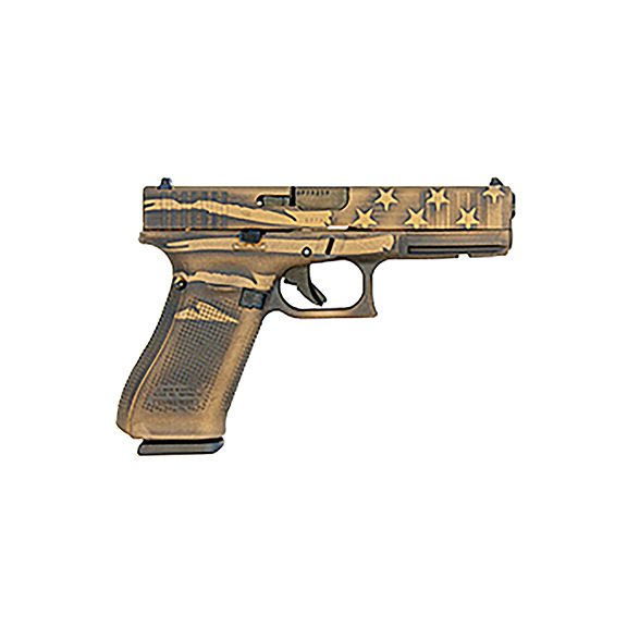 GLOCK 17 Gen 5 9MM PISTOL -PA175S204MOS-BBBWFLAG