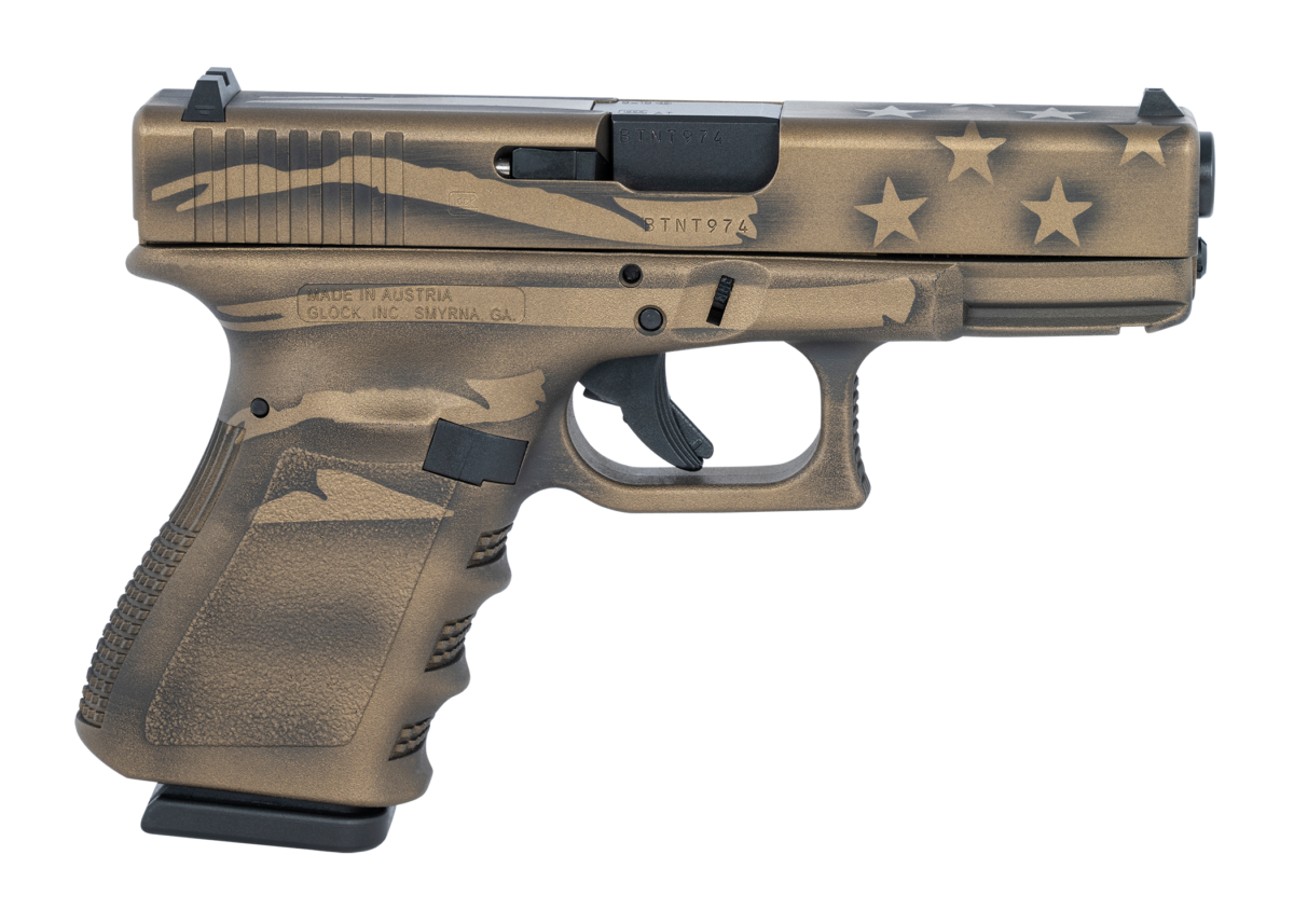 Glock 19 Gen 3 - BBBWFLAG - 9MM PISTOL - PI1950204BBBWFLAG