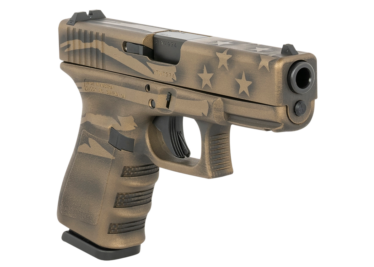 Glock 19 Gen 3 - BBBWFLAG - 9MM PISTOL - PI1950204BBBWFLAG