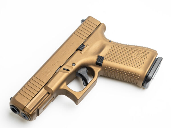 GLOCK 19 GEN 5 9MM PISTOL- BURNT BRONZE SLIDE & LOWER