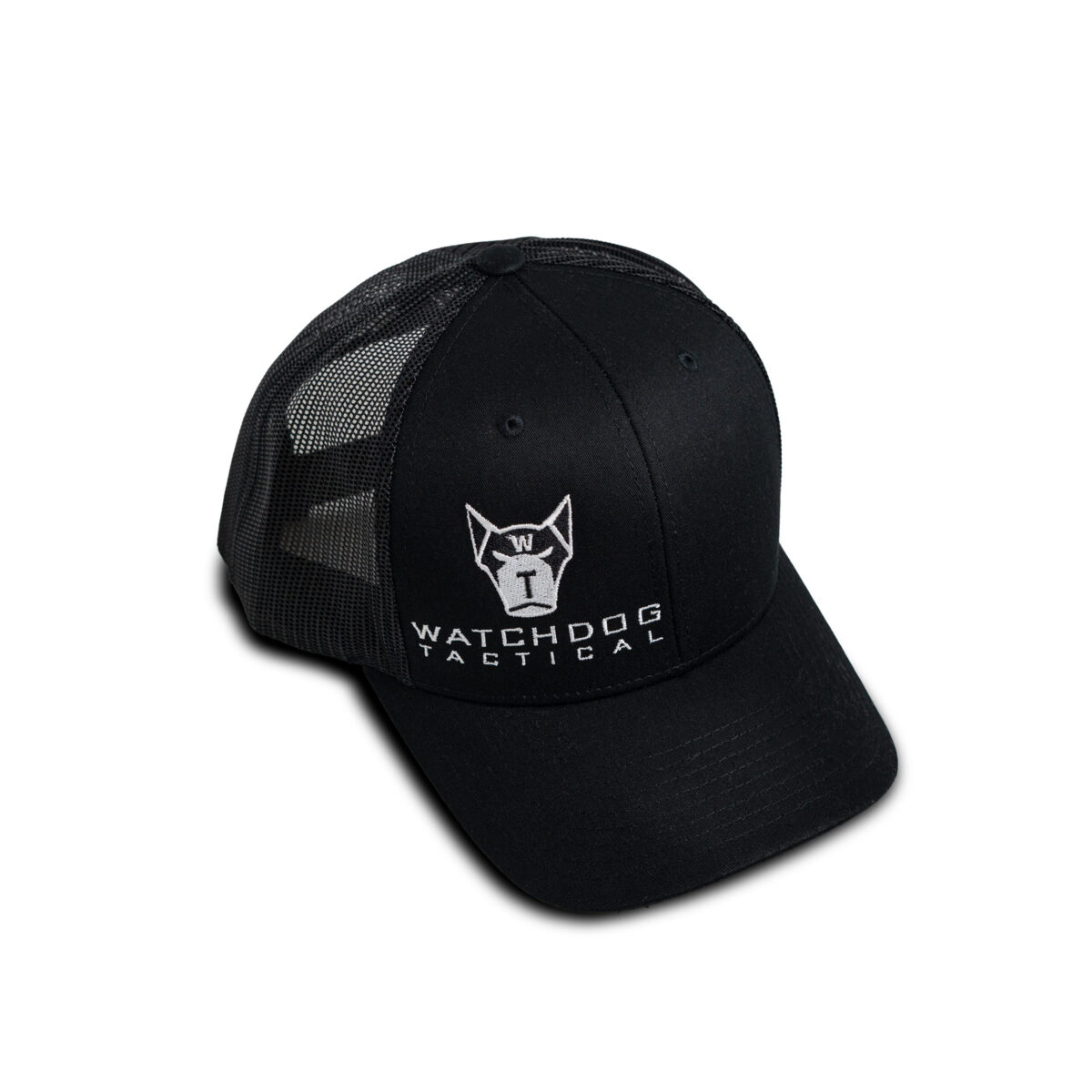Watchdog Tactical Snapback Hat Black