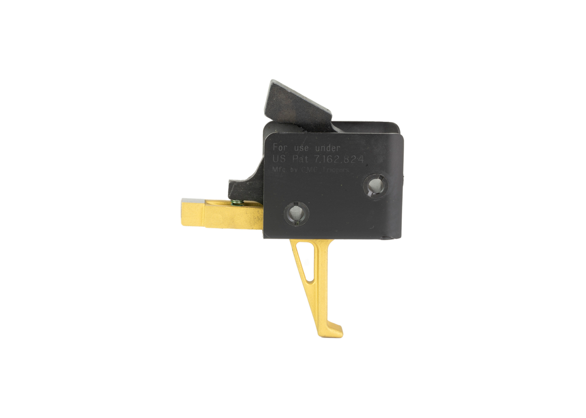 CMC Triggers Goldfinger Single Stage Drop-In Trigger for AR (Small Pin) (3.5lb Pull)