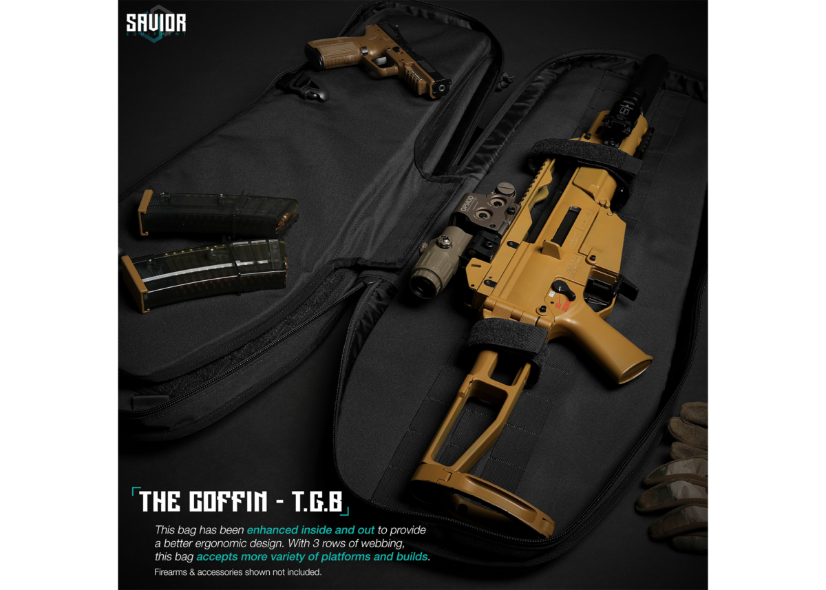 SAVIOR COFFIN T.G.B CASE - COVERT - 30"