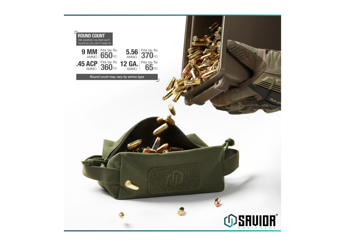 Savior Equipment Loose Sac - 4 Pack - Soft Ammo Carrier