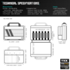 SAVIOR MULTICAM® SPECIALIST PISTOL CASE