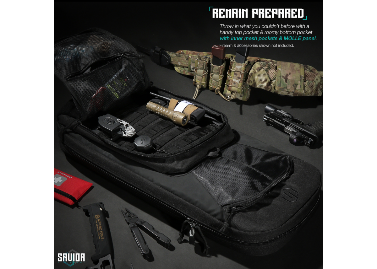 SAVIOR SPECIALIST COVERT SINGLE RIFLE CASE - 34"