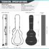 SAVIOR ULTIMATE GUITAR CASE - 45"