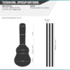 SAVIOR ULTIMATE GUITAR CASE - 45"