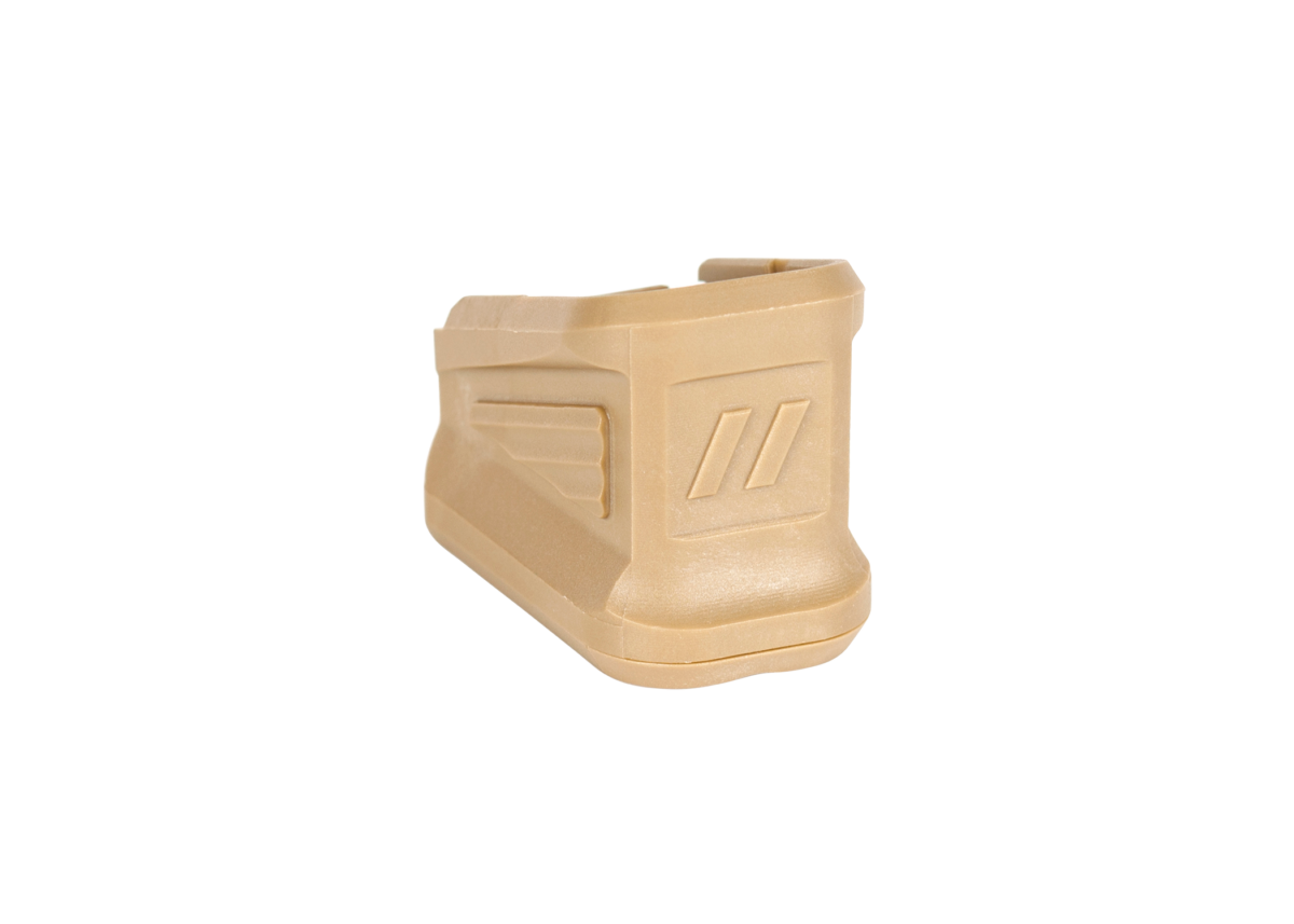 ZEV POLYMER BASEPAD EXTENSION (FOR GLOCK 17RD MAGAZINE) - FDE