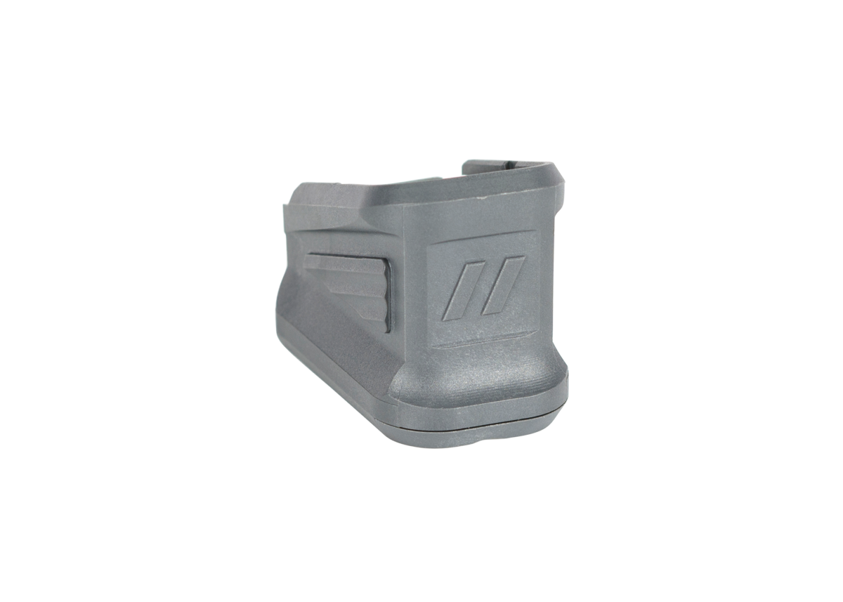 ZEV POLYMER BASEPAD EXTENSION (FOR GLOCK 17RD MAGAZINE) - Gray