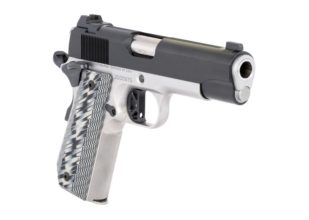 Dan Wesson V-Bob - Stainless Steel/Black - 45 ACP Pistol - 01825