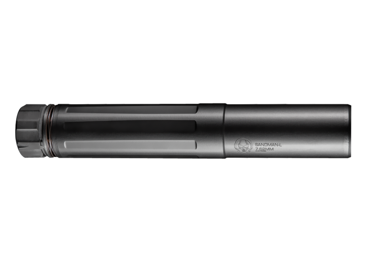 Dead Air SML762 Sandman-L 7.62mm Black Cerakote Stainless Steel Suppressor