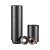 Dead Air WOLFMAN Modular 9mm Black Cerakote Stainless Steel Suppressor