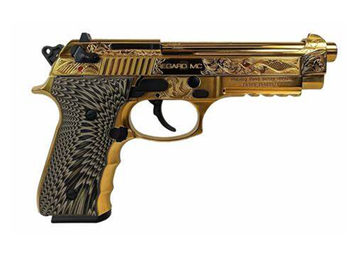 Girsan MC Deluxe - Gold Plated - 9mm Pistol - 390088