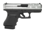 Glock G30 Gen4 Gray Battle Worn Flag 45 ACP Pistol - PG3050204BWFS 3 watchdogtactical watchdog wdtactical wdt Glock PG3050204BWFS G30 Gen4 Subcompact 45 ACP Gray Battle Worn Flag Cerakote