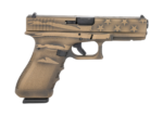 Glock G22 Gen 3 BBBWFLAG 40 S&W Pistol - PI2250204BBBWFLAG 3 watchdogtactical watchdog wdtactical wdt Glock PI2250204BBBWFLAG G22 Gen3 40 SW Coyote Battle Worn Flag Cerakote Frame