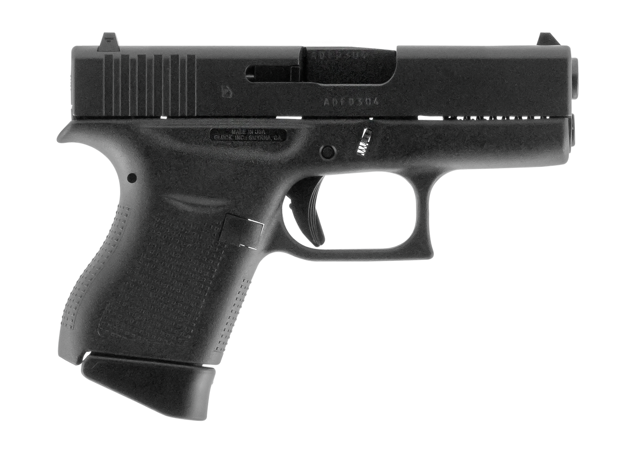 Glock G43 Gen 4 Black 9MM Pistol UI4350201 Watchdog Tactical