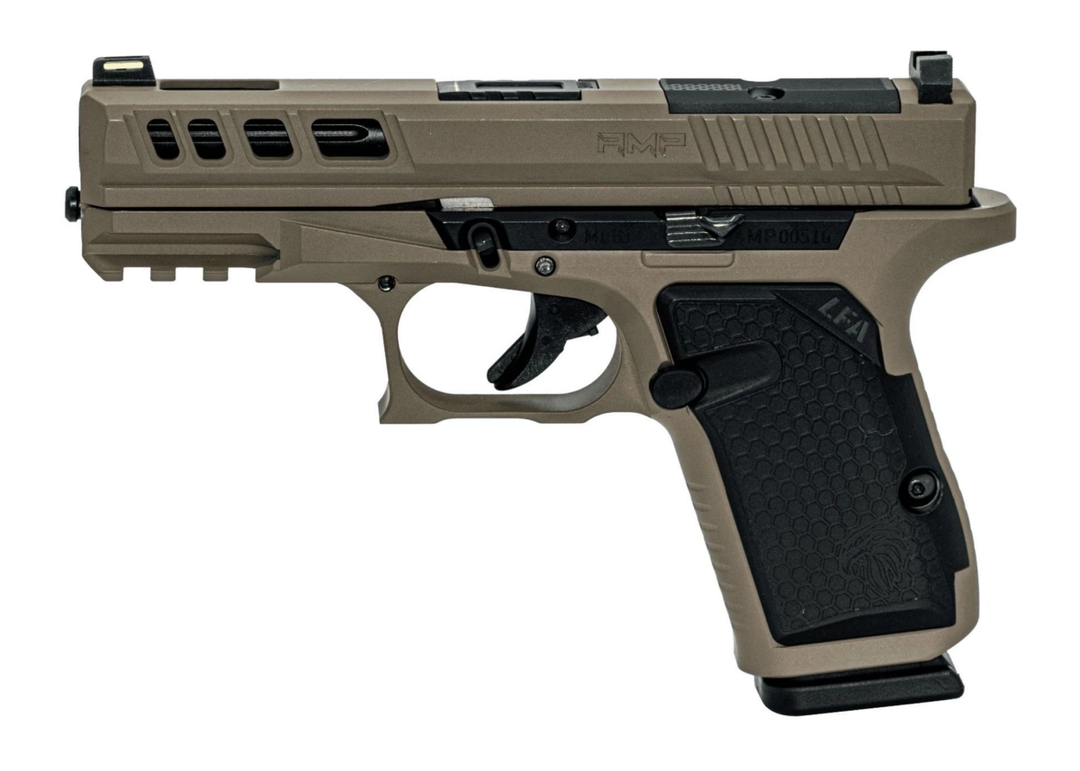 Live Free Armory AMP Compact Pistol -FDE - 9MM LFAMP19C185002