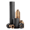 Rugged Obsidian 45 Suppressor 2 Rugged Suppressor OBS0145 Obsidian 45 ACP Black Cerakote Stainless Steel Suppressor