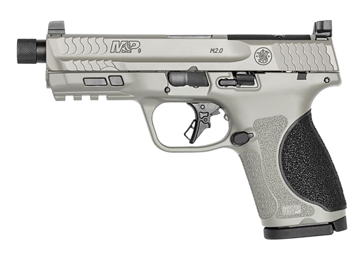 Smith & Wesson M&P M2.0 SPEC SERIES KIT - Bull Shark Gray - 9mm Pistol - 13625