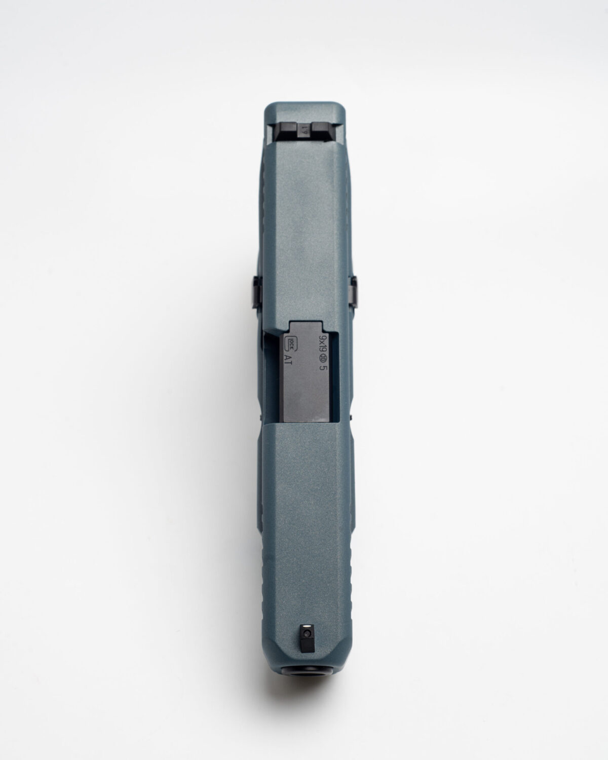 GLOCK 19 GEN 5 9MM PISTOL- BLUE TITANIUM SLIDE & LOWER