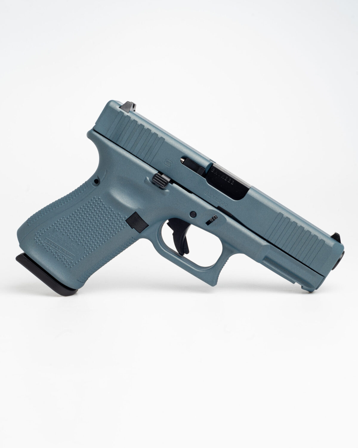 GLOCK 19 GEN 5 9MM PISTOL- BLUE TITANIUM SLIDE & LOWER