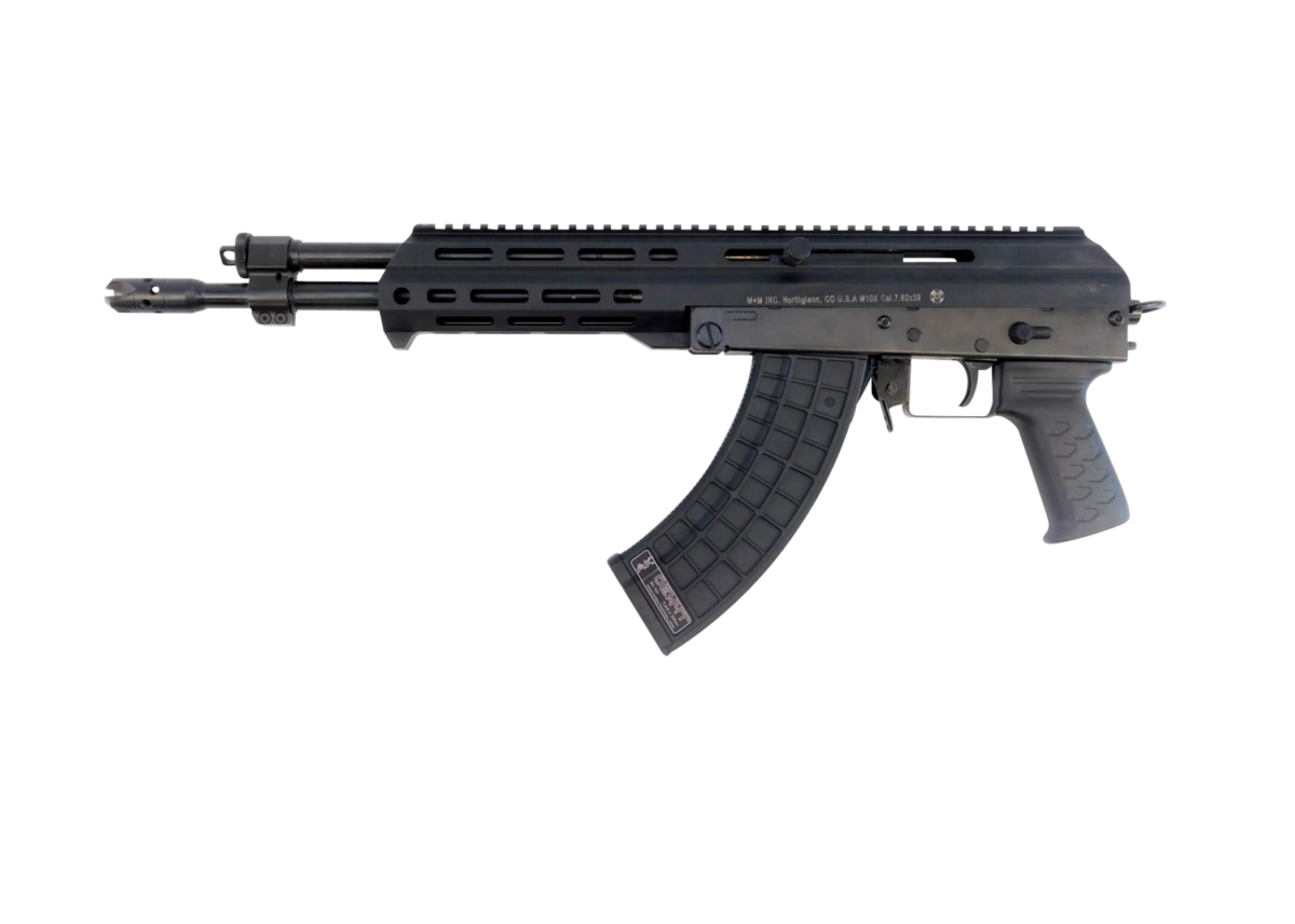 M+M M10X - 7.62X39mm Pistol - M10X-P