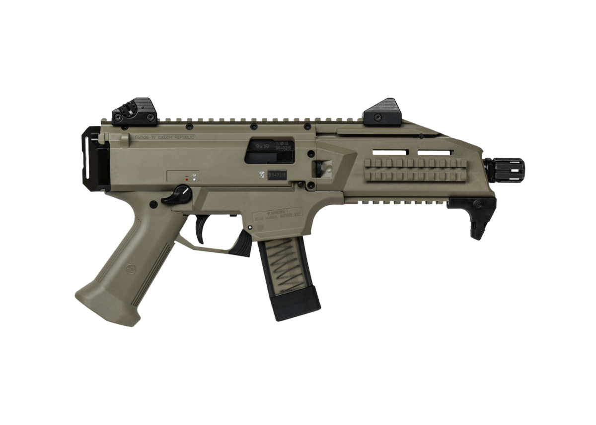 CZ Scorpion EVO 3 S1 9mm -FLAT DARK EARTH