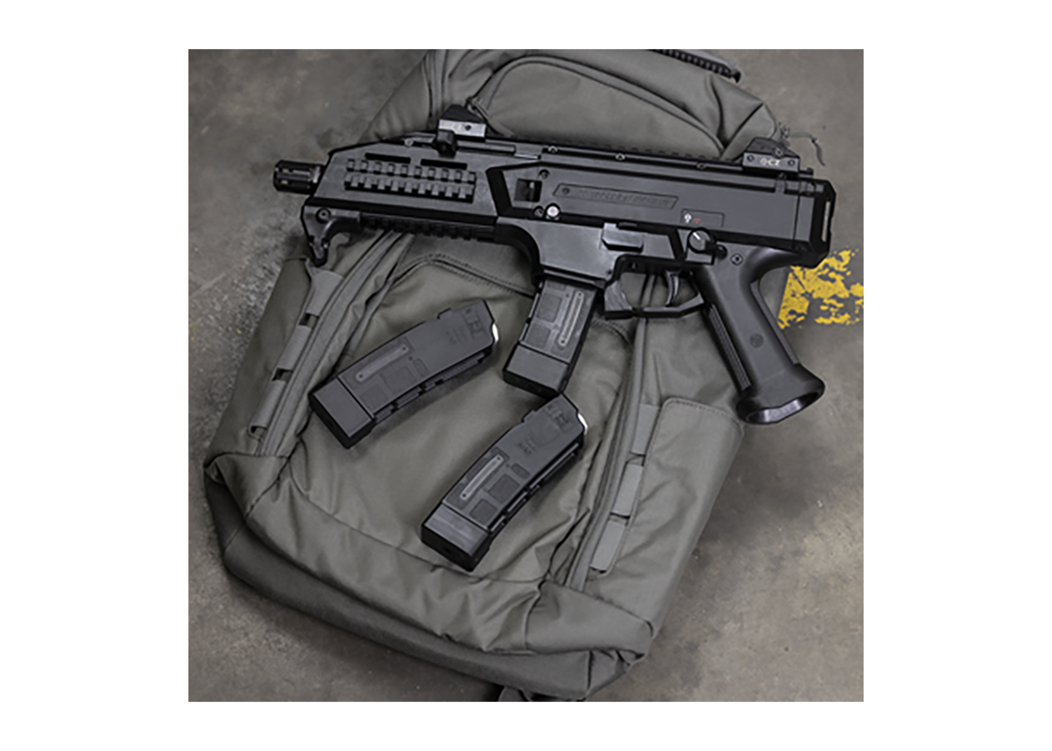 CZ Scorpion EVO 3 S1 9mm Black Includes Range Bag Backpack