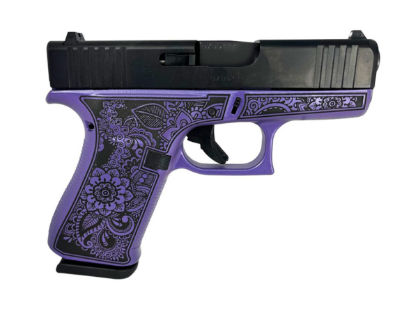 Glock 43X "Purple Pearl Mandala" - 9MM PISTOL - GLPX4350201MDLPP