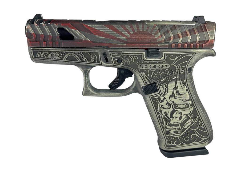 Glock 43X OPTIC READY "Rising Sun Bushido" 9MM PISTOL GLPX4350201RSBS Watchdog Tactical