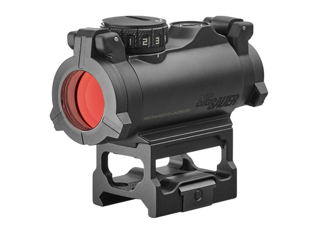 SIG SAUER Romeo-MSR -1x20mm 2 MOA Illuminated Red Dot Reticle