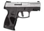 TAURUS G2C - Stainless Steel/Black - 9mm Pistol - 1G2C93912