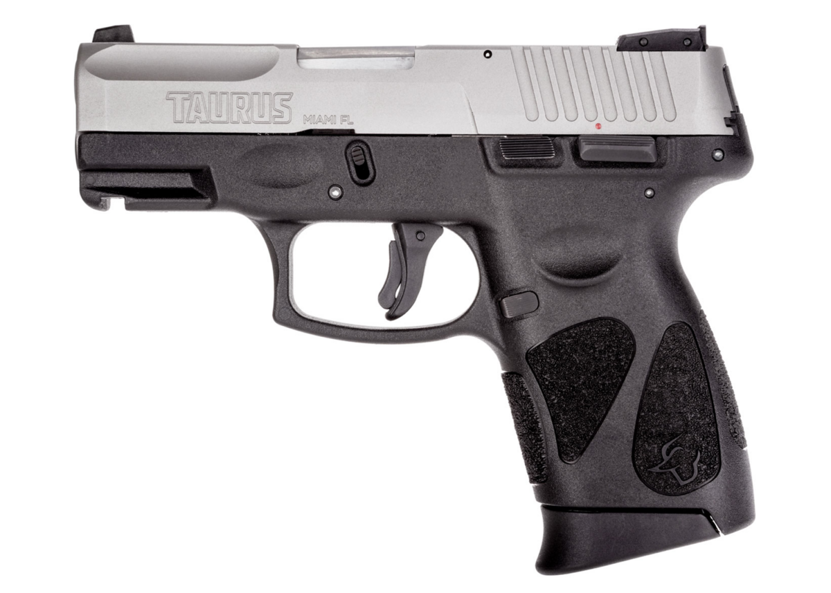 TAURUS G2C - Stainless Steel/Black - 9mm Pistol - 1G2C93912