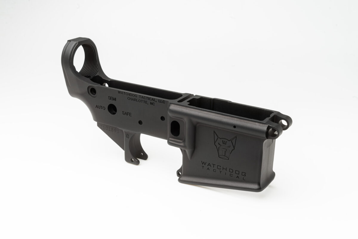 WATCHDOG TACTICAL AR-15 Multi Caliber Stripped Lower Receiver - (WDT-15)