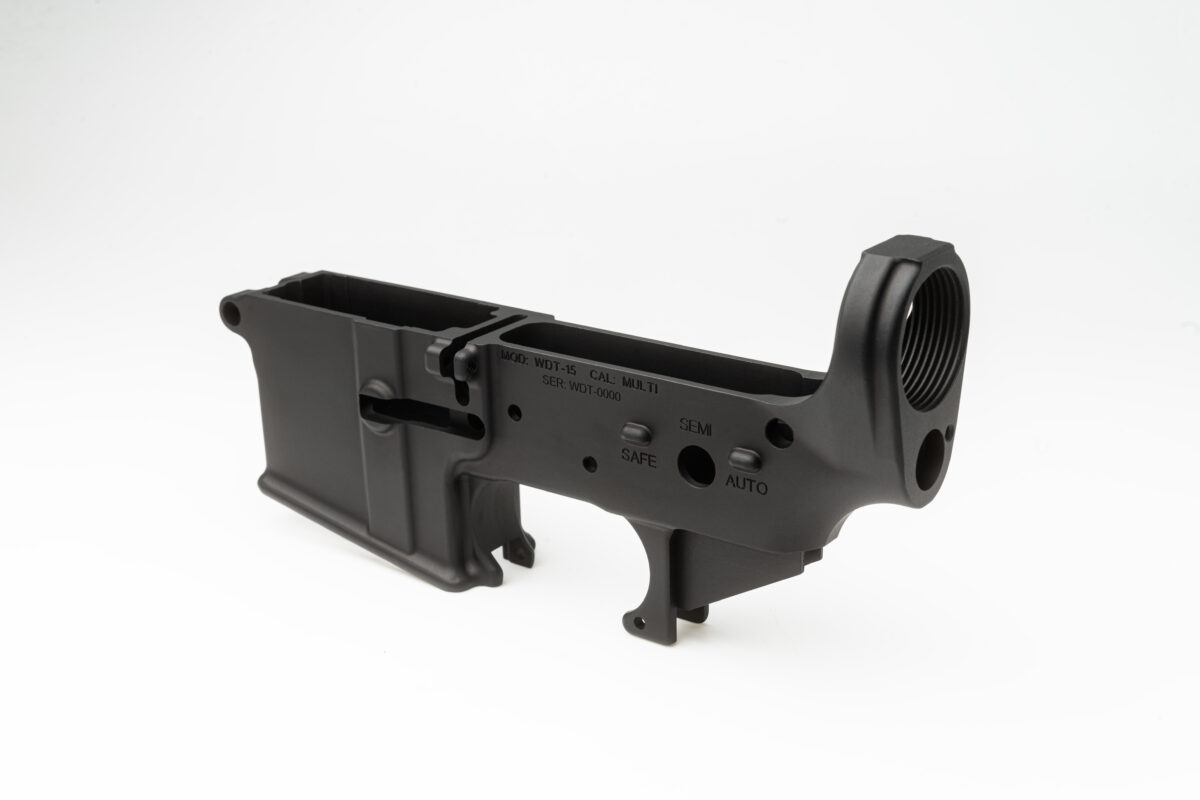 WATCHDOG TACTICAL AR-15 Multi Caliber Stripped Lower Receiver - (WDT-15)