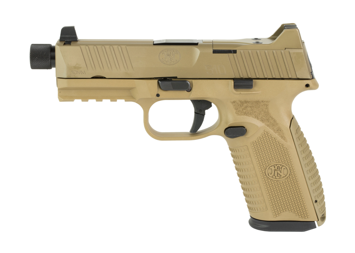 FN 510 Tactical - FDE - 10mm Pistol - 66101376