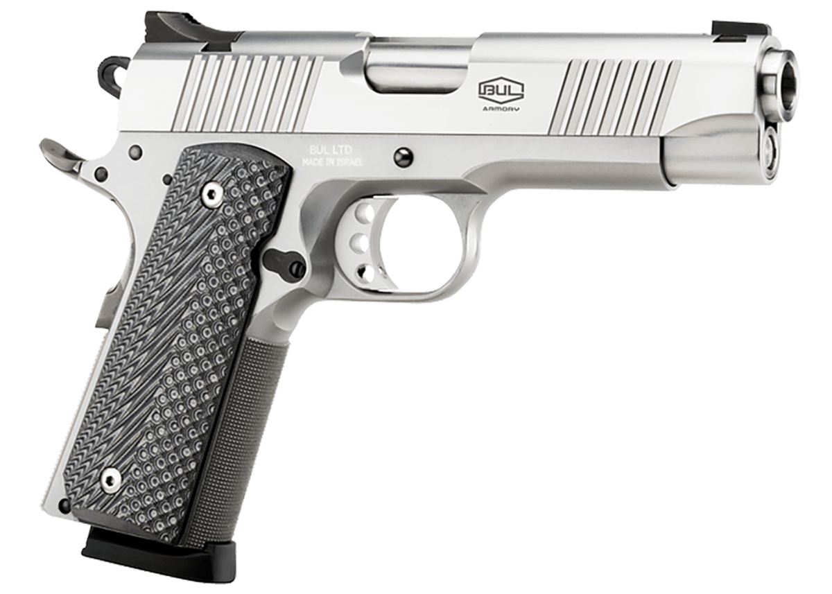 Bul Armory 1911 Commander - Stainless Steel - 45 ACP Pistol - 40104GC