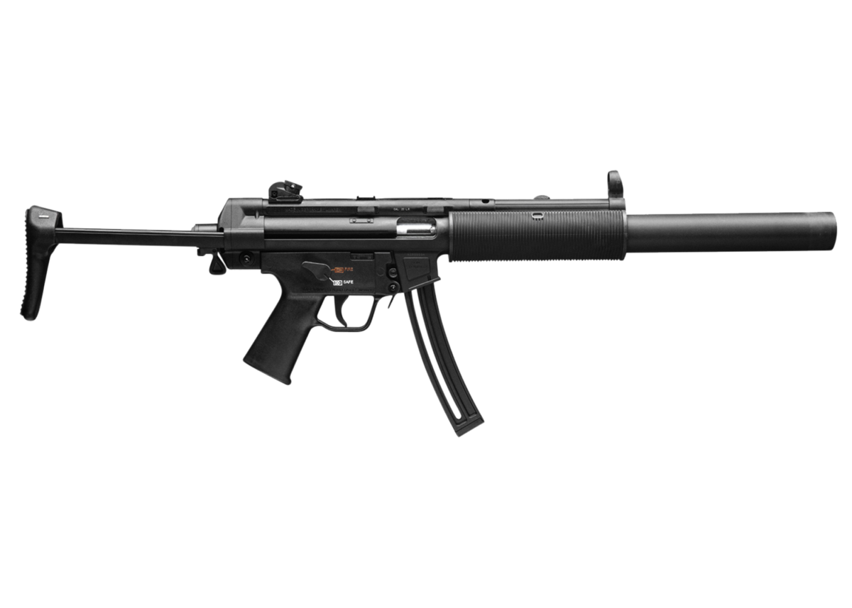 HK MP5 - Black - 22 LR Rifle - 81000469 1 watchdogtactical watchdog wdtactical wdt HK 81000469 MP5 22 LR black rifle