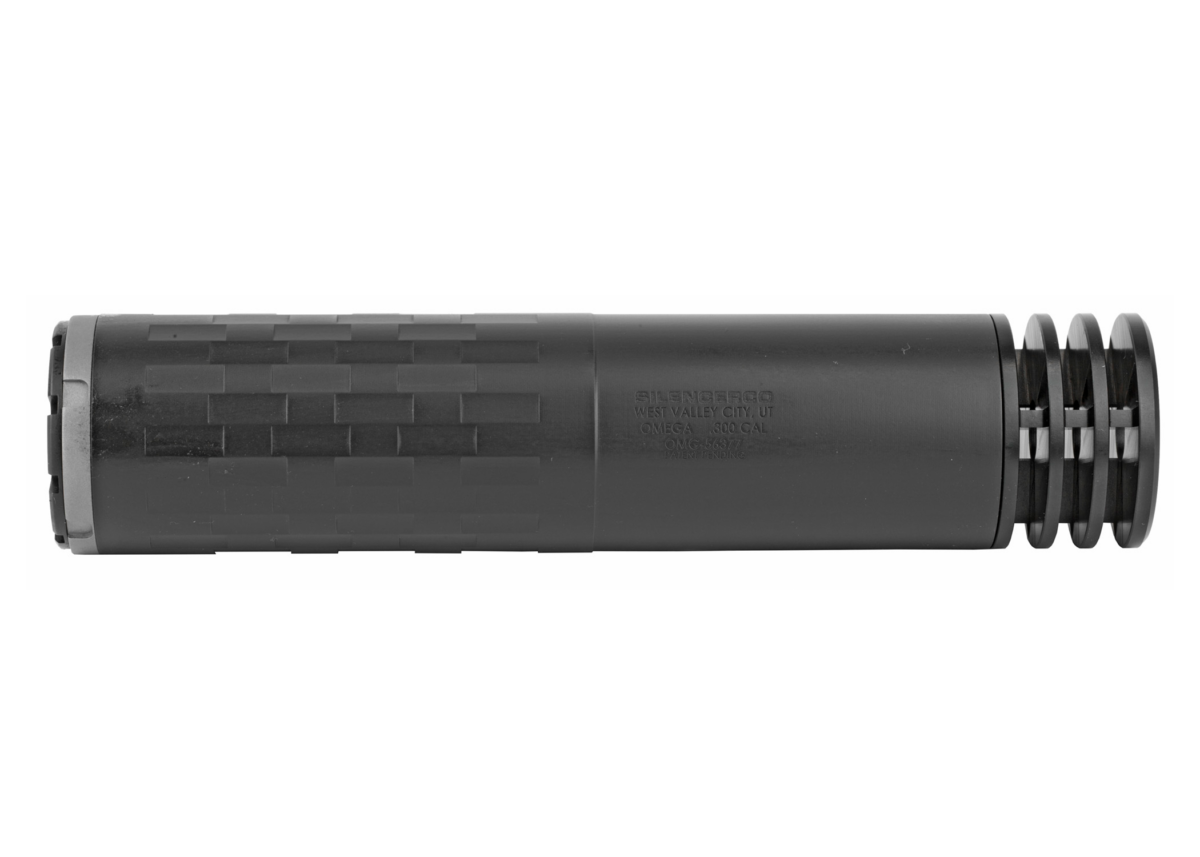 SilencerCo SU2281 Omega 30 Cal (7.62) Black Titanium/Stainless Steel Suppressor