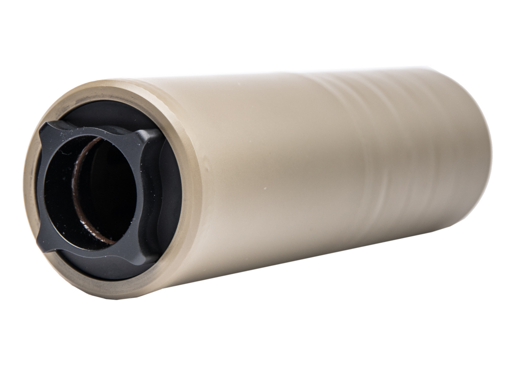 SilencerCo Omega 9K FDE Stainless Steel Suppressor SU2643