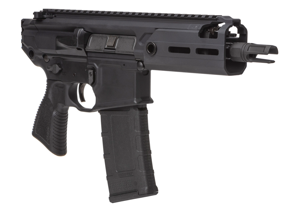 Sig Sauer MCX Rattler - Black - 300 Blackout Pistol - PMCX300B5BTAPNB